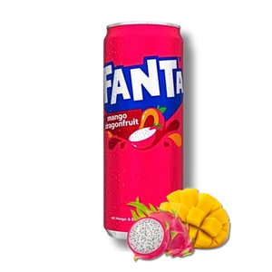 Fanta Mango Dragonfruit napój gazowany mango smoczy owoc 330ml