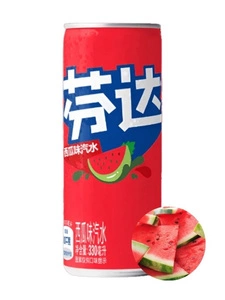 Fanta z chin watermelon o smaku arbuzowym egzotyczny napój gazowany w puszce 330ml