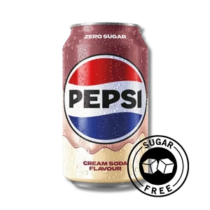 Pepsi Cream Soda Zero Sugar napój gazowany bez cukru 330ml