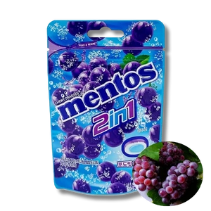 Mentos Soda Grape koreańskie drażetki o smaku winogronowym 45g