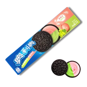 Oreo chińskie ciastka Grape Peach winogrono i brzoskwinia 97g
