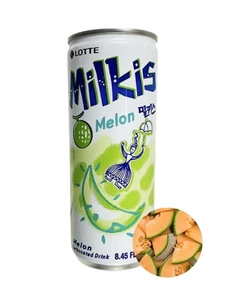 Napój milkis mleczny koreański o smaku melona bezalkoholowy gazowany puszka 250ml