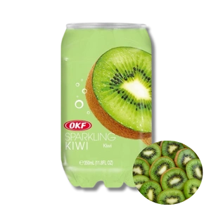 OKF Sparkling Kiwi koreański napój gazowany o smaku kiwi 350ml